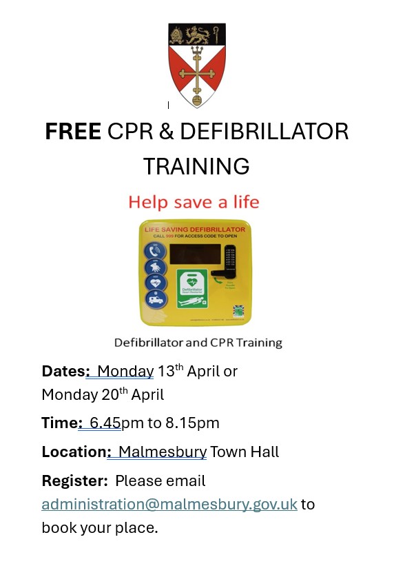 FREE CPR &amp; Defibrillator Training